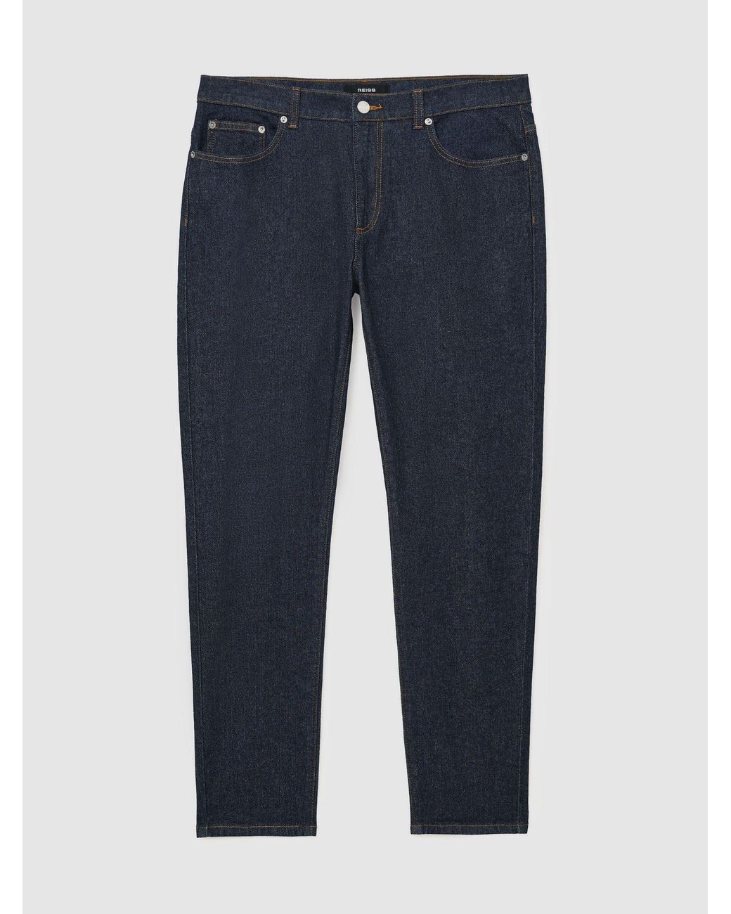 Reiss Gray Picton - Raw Indigo Slim-fit Jeans, 29w X 29l (uk 29 S) for men