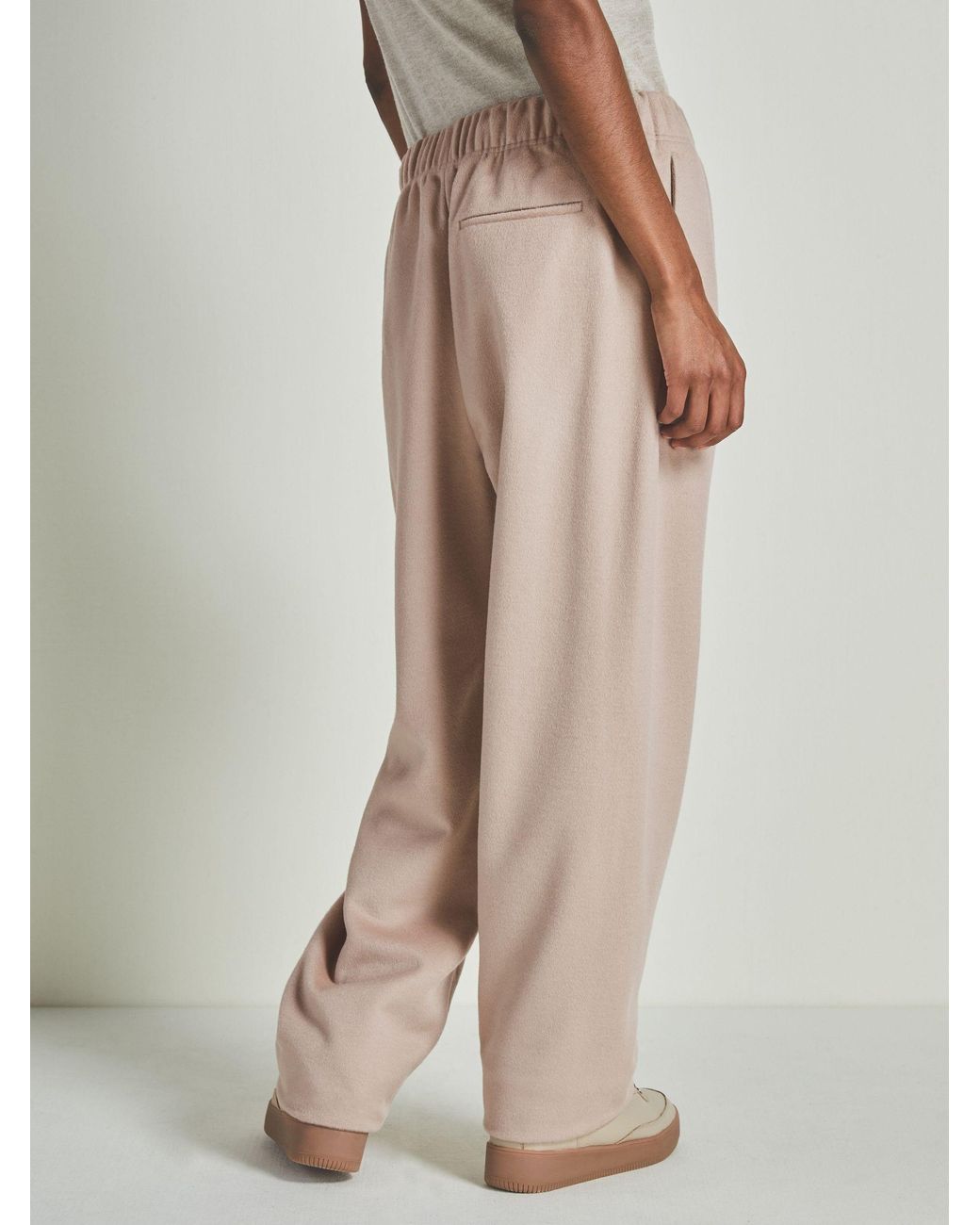 Les 100 Ciels Natural Rowan Merino And Silk Joggers Wool