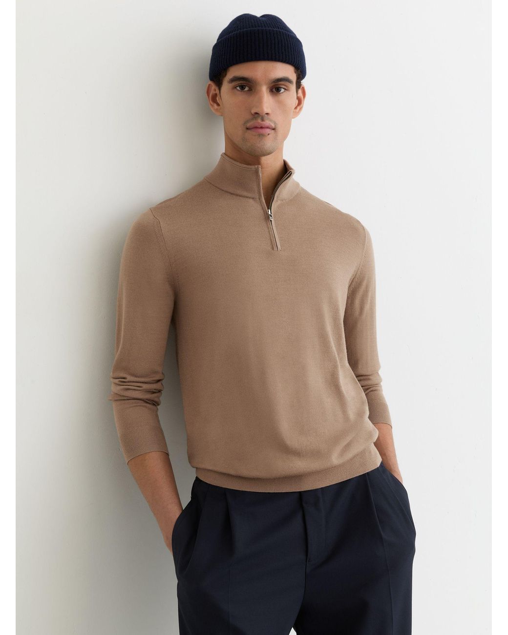 Reiss White Jumper for men