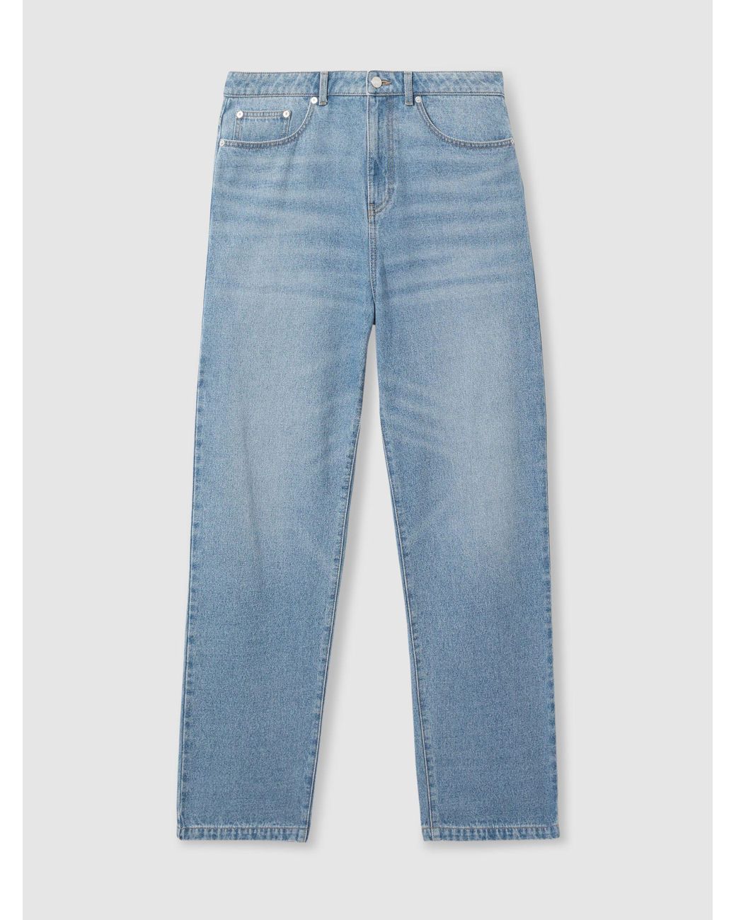 Reiss Blue Broadway Jeans Cotton Plain for men
