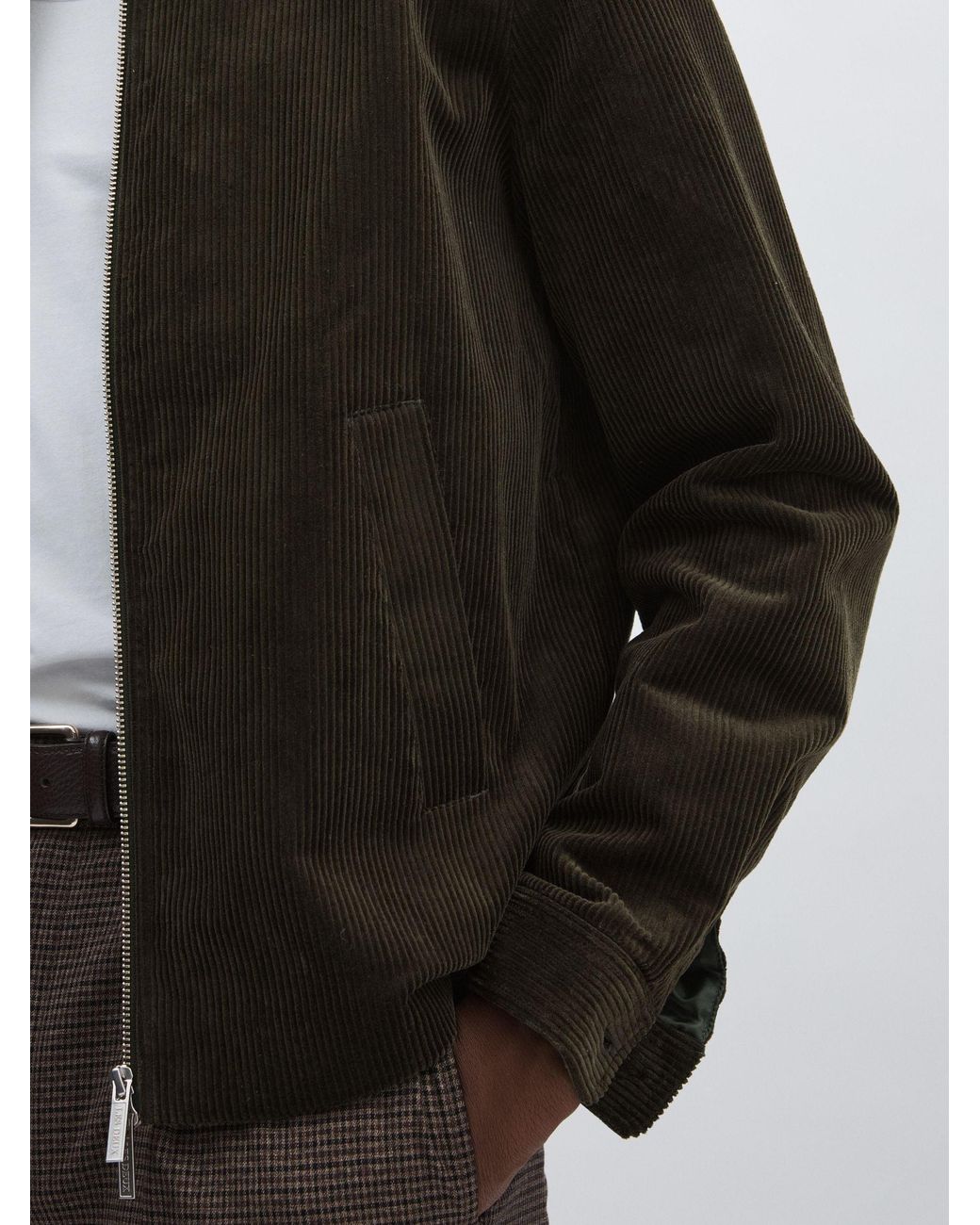 Les Deux Black Marchall Jacket Cotton Plain for men