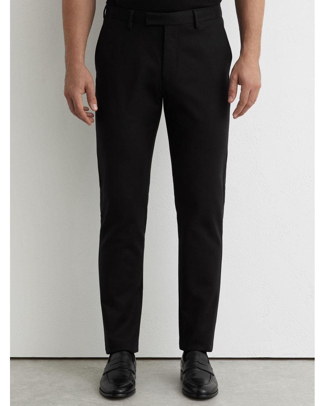 Reiss Black Eastbury Reg - Regular Fit Chinos for men