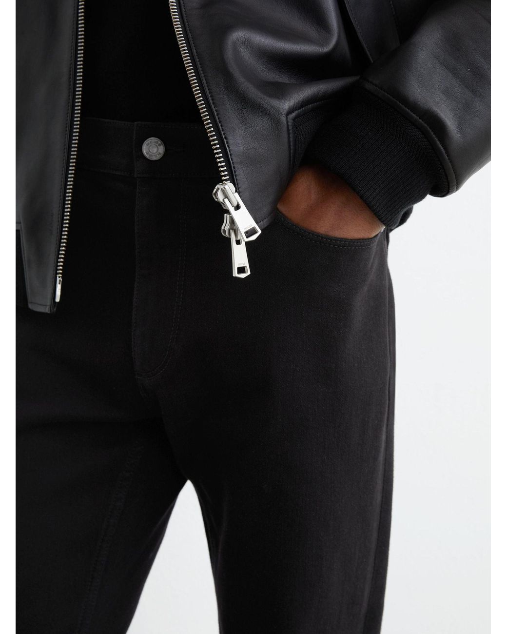 Reiss Multicolor Cotton-Blend Slim-Fit Jeans for men