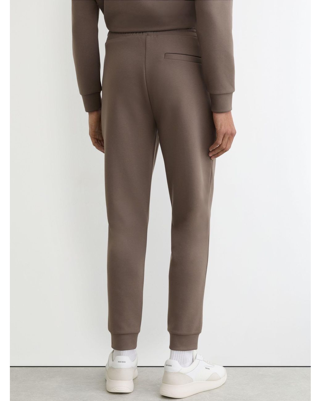 Reiss Multicolor Premium Interlock-Jersey Joggers for men