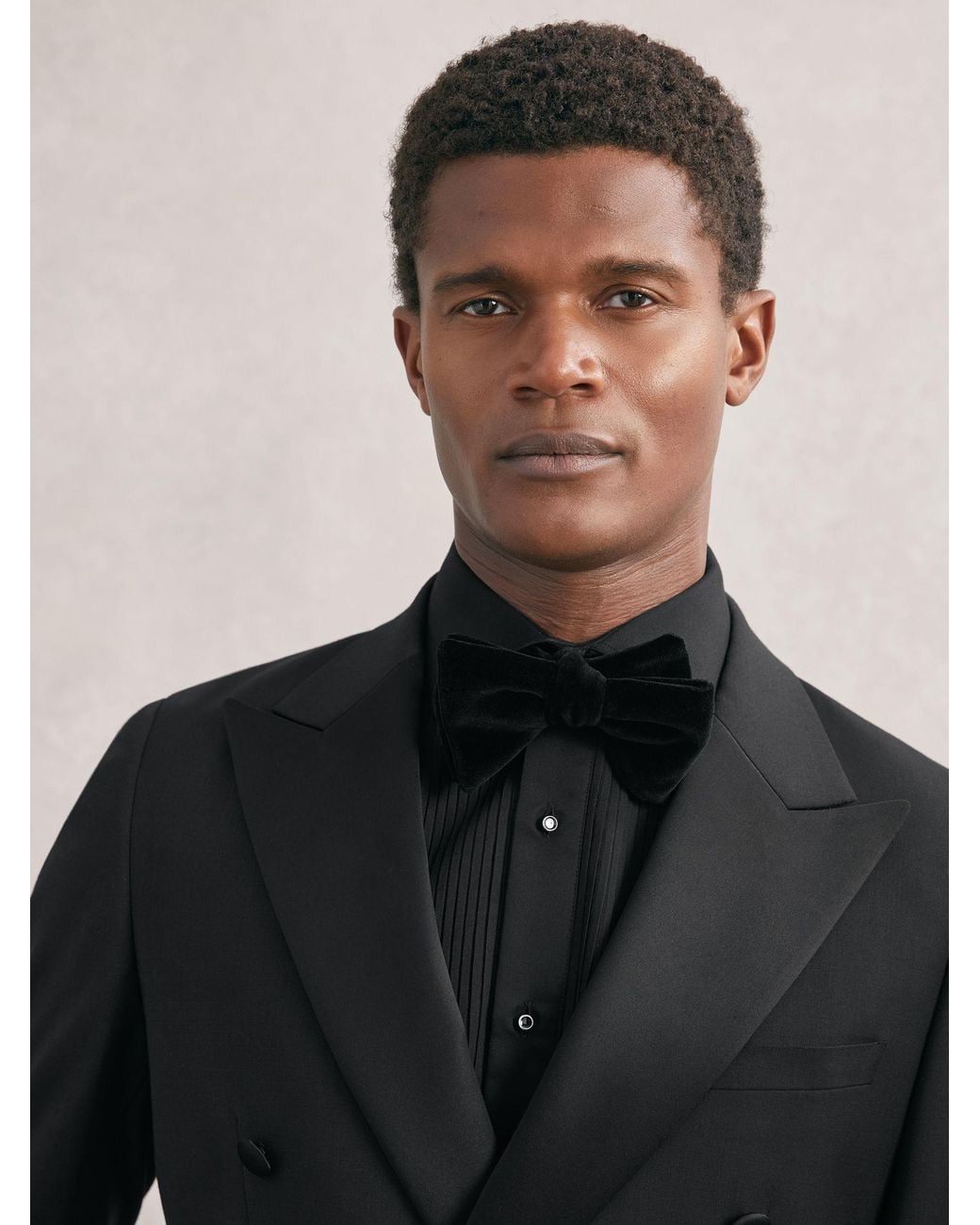 Reiss Blue Regular Fit Cotton Dinner Shirt for men