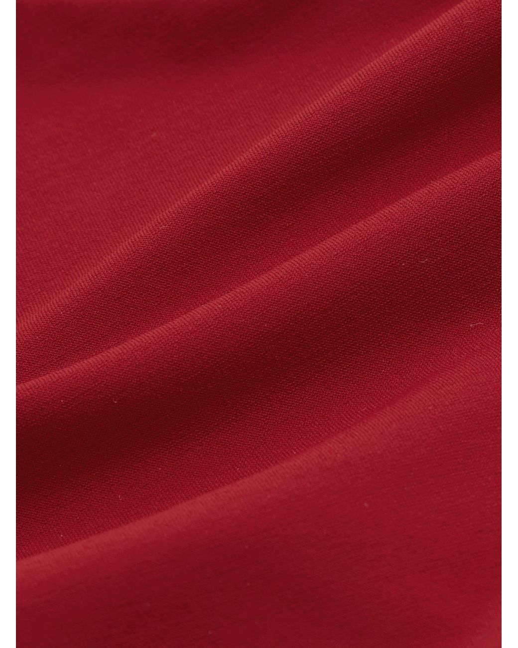 Reiss Red Fixed-Side Bikini Bottoms