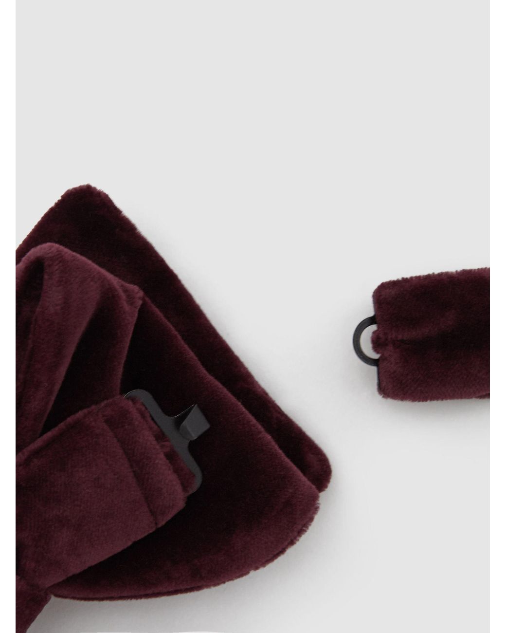Reiss Purple Hike - Bordeaux Velvet Bow Tie, One for men