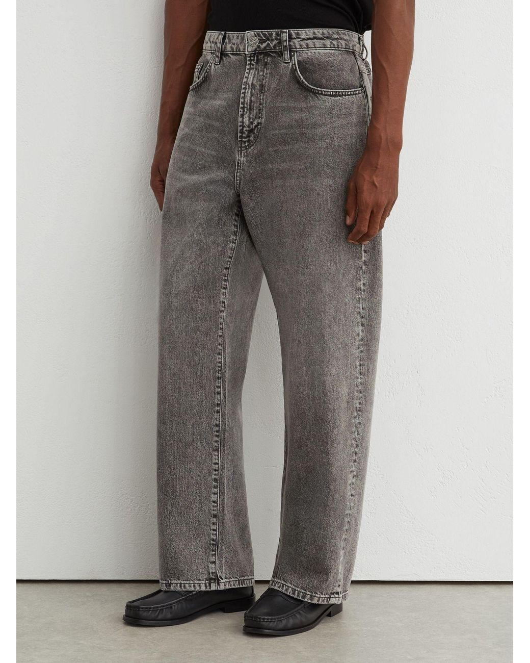 Reiss Natural Baggy-Fit Jeans for men