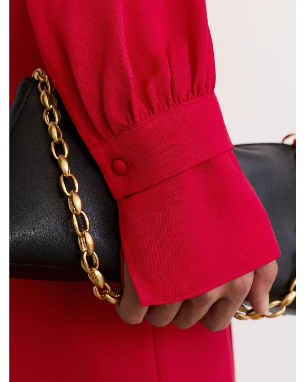 Reiss Red Blouse