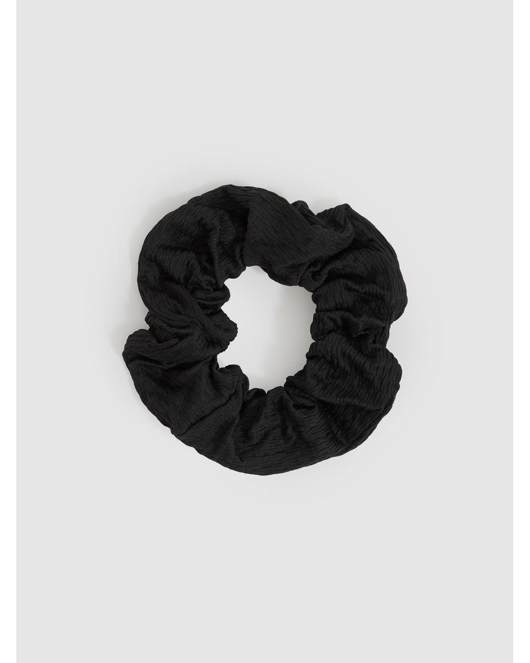 Calvin Klein Black Crinkle Triangle Bikini