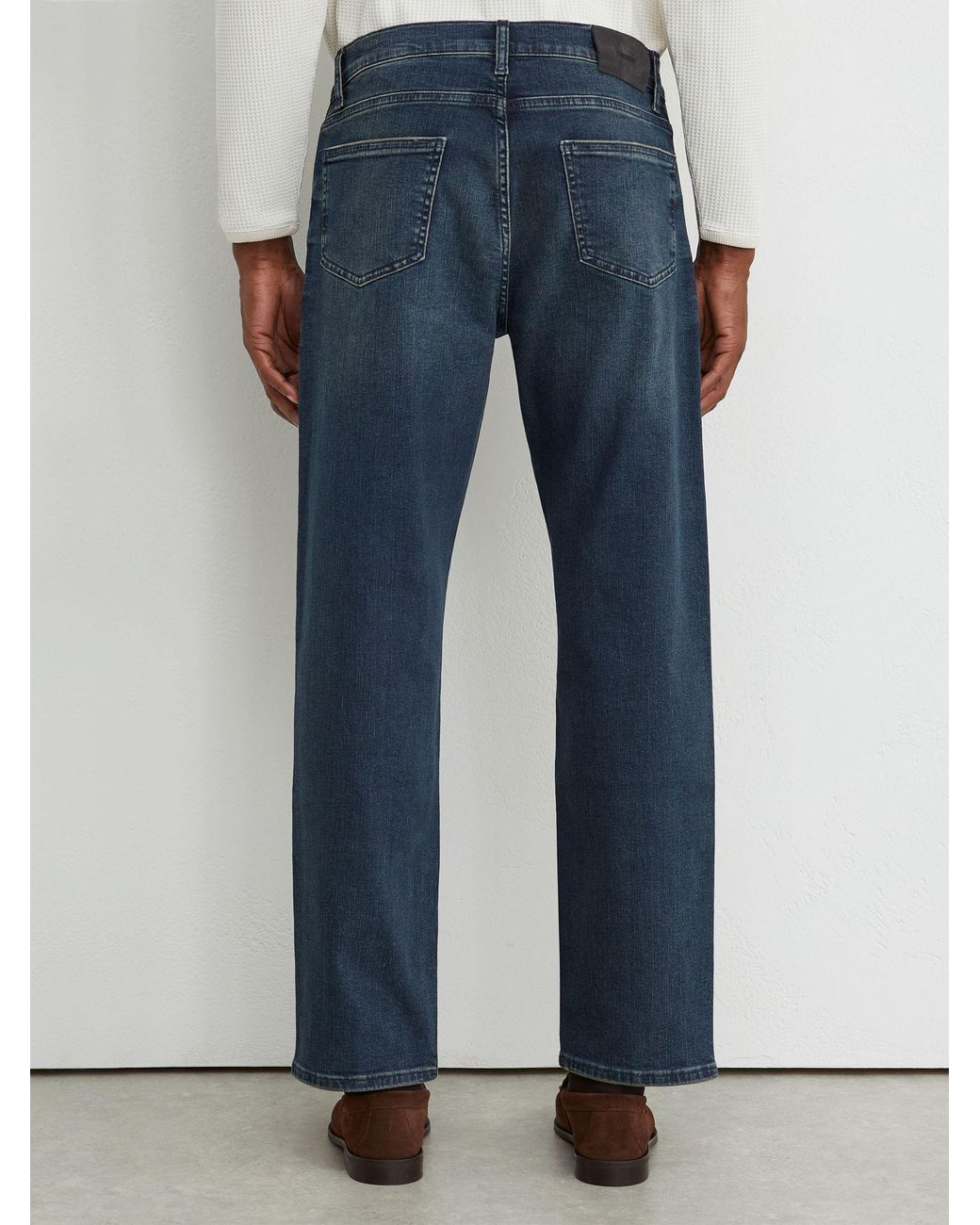 Reiss White Comfort-Stretch Jeans for men