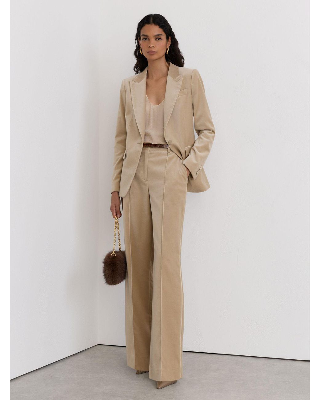 Reiss Natural Suit Jacket