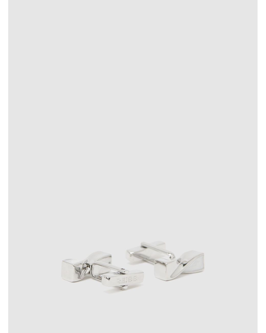 Reiss Blue Carrick & Twisted Bar Cufflinks for men