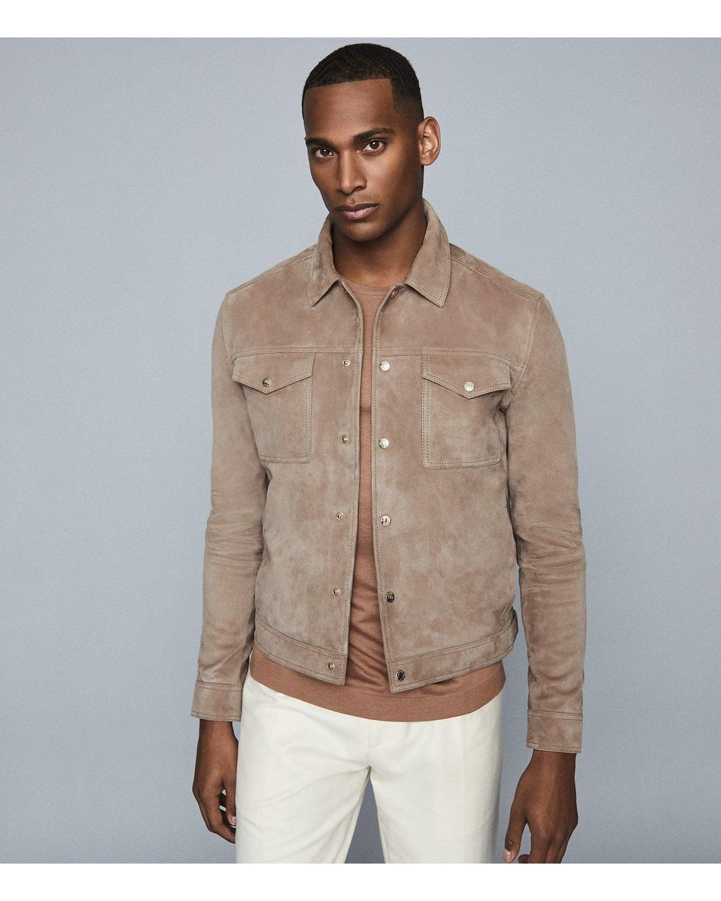 Reiss trucker jacket sale