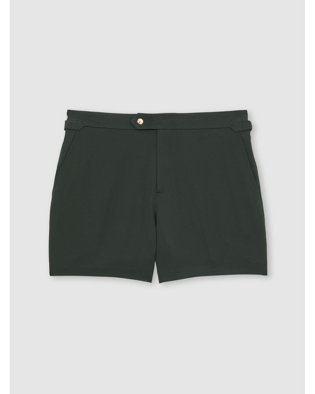 Reiss Blue Side-Adjuster Swim Shorts for men