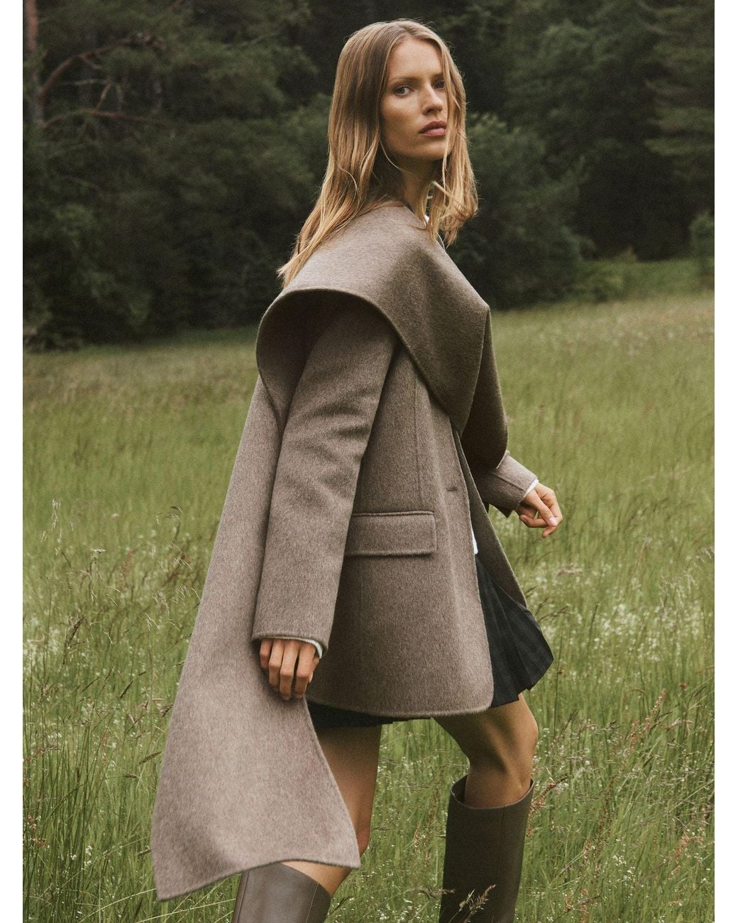 Reiss Green Coat