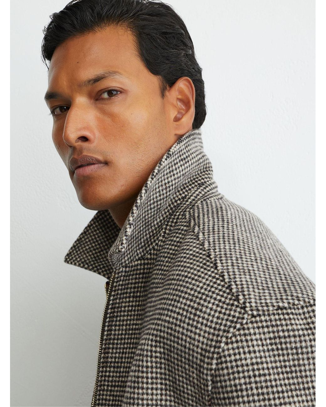 Reiss Gray Petrov - Dark Brown Shirt, S for men