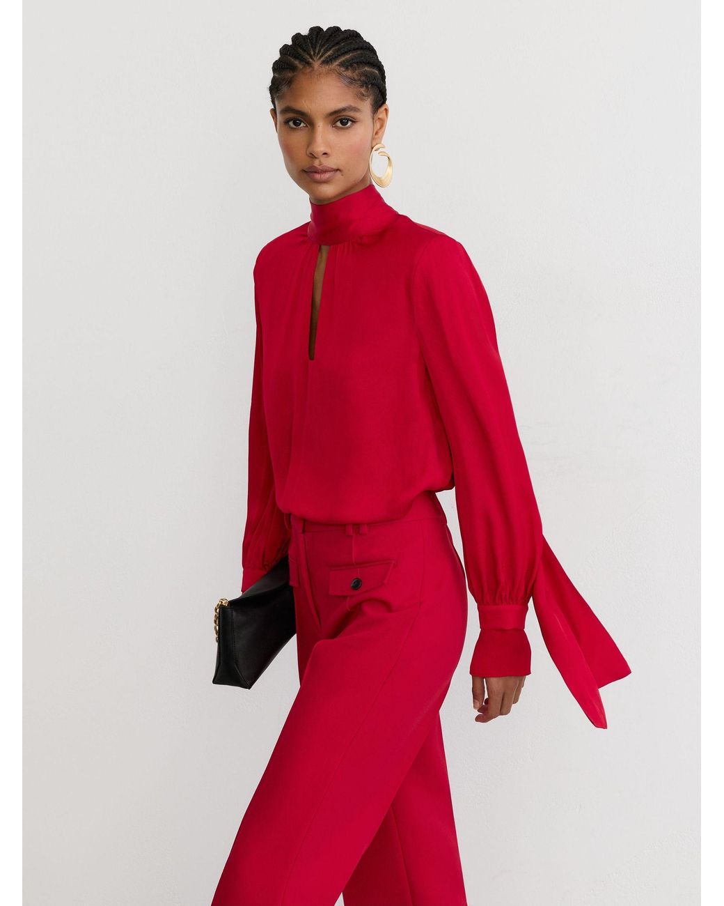 Reiss Red Blouse