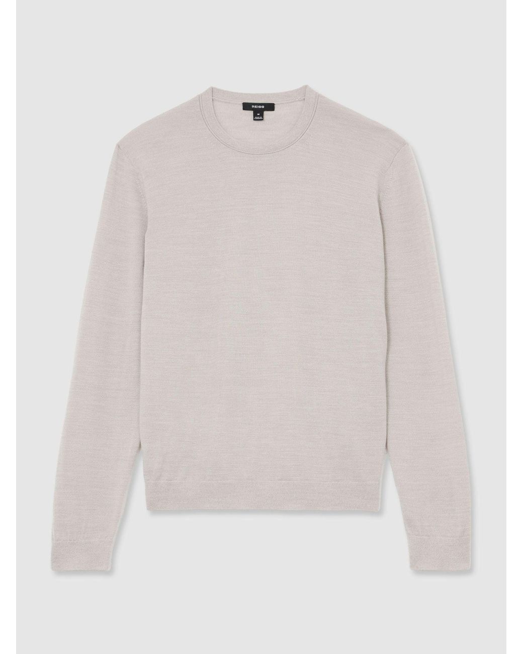 Reiss Multicolor Merino Wool Crew-Neck Jumper for men