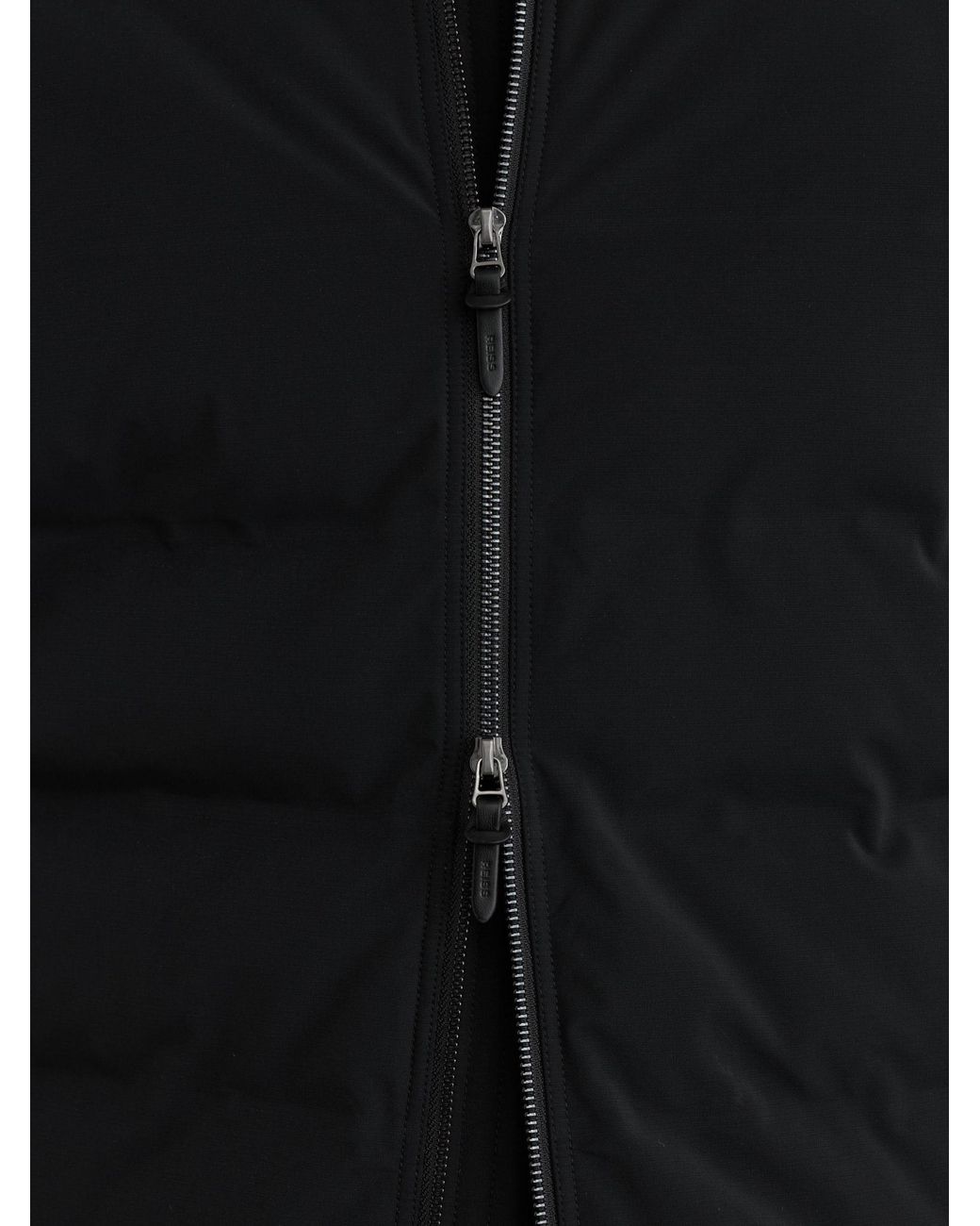 Reiss Ashford - Black Quilted Heat-sealed Hybrid Jacket, Xl for men