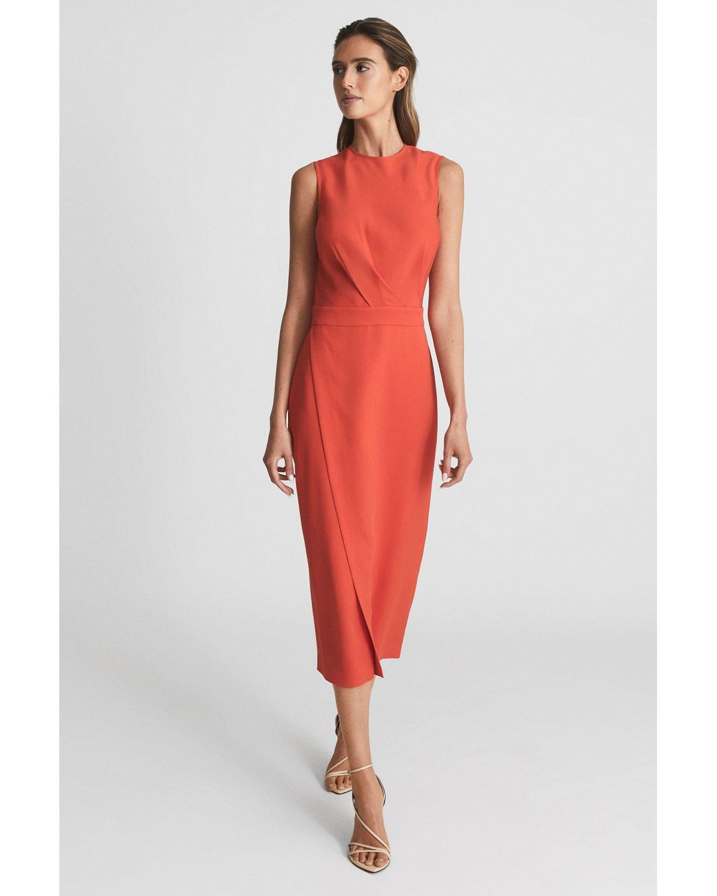 Reiss Layla in Orange | Lyst