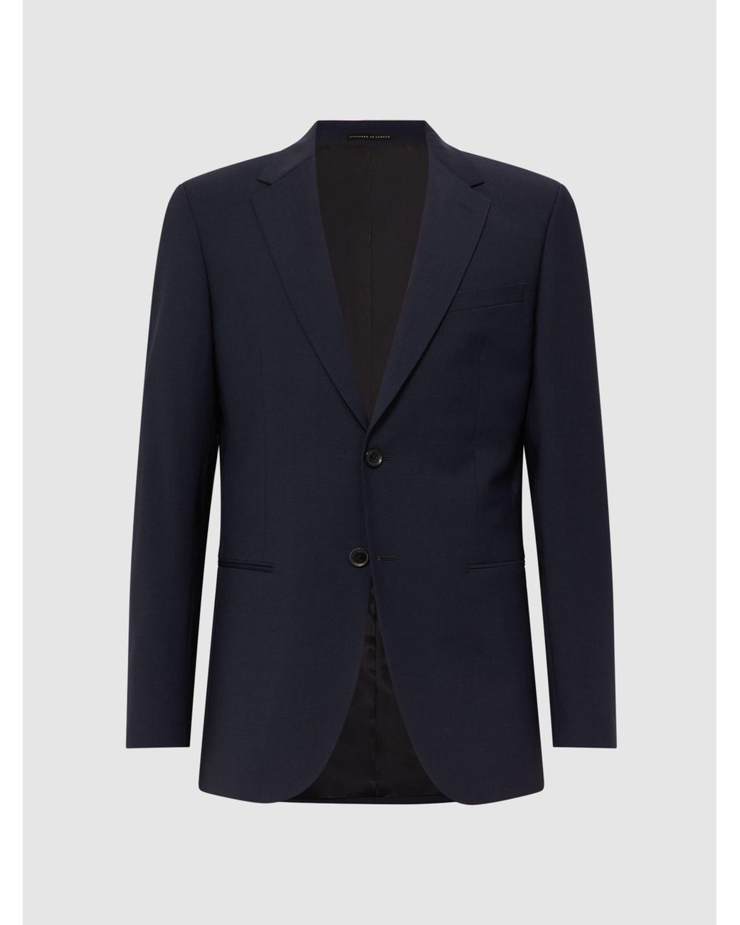 Reiss Blue Hope - Navy Modern Fit Travel Blazer, Us 42 Regular for men