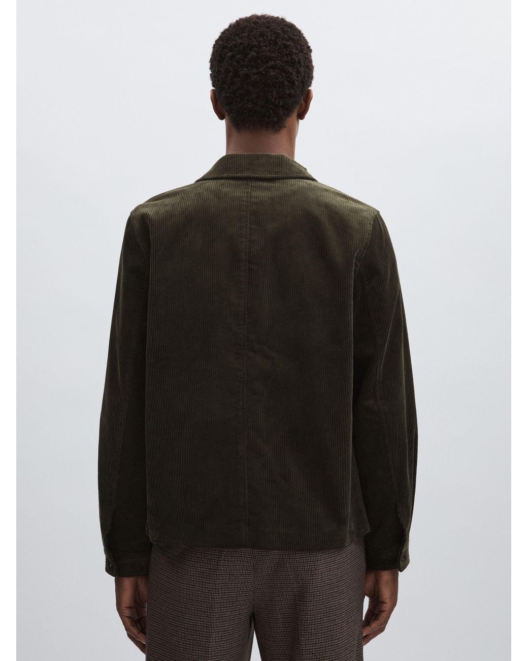 Les Deux Black Marchall Jacket Cotton Plain for men