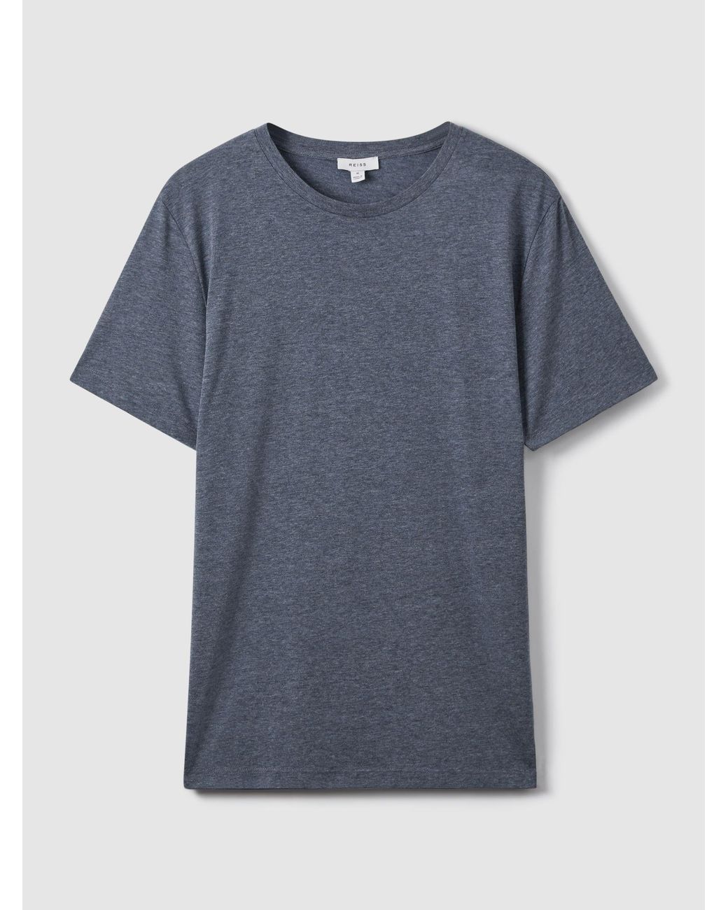 Reiss Bless - Soft Blue Crew Neck T-shirt, Xxl for men