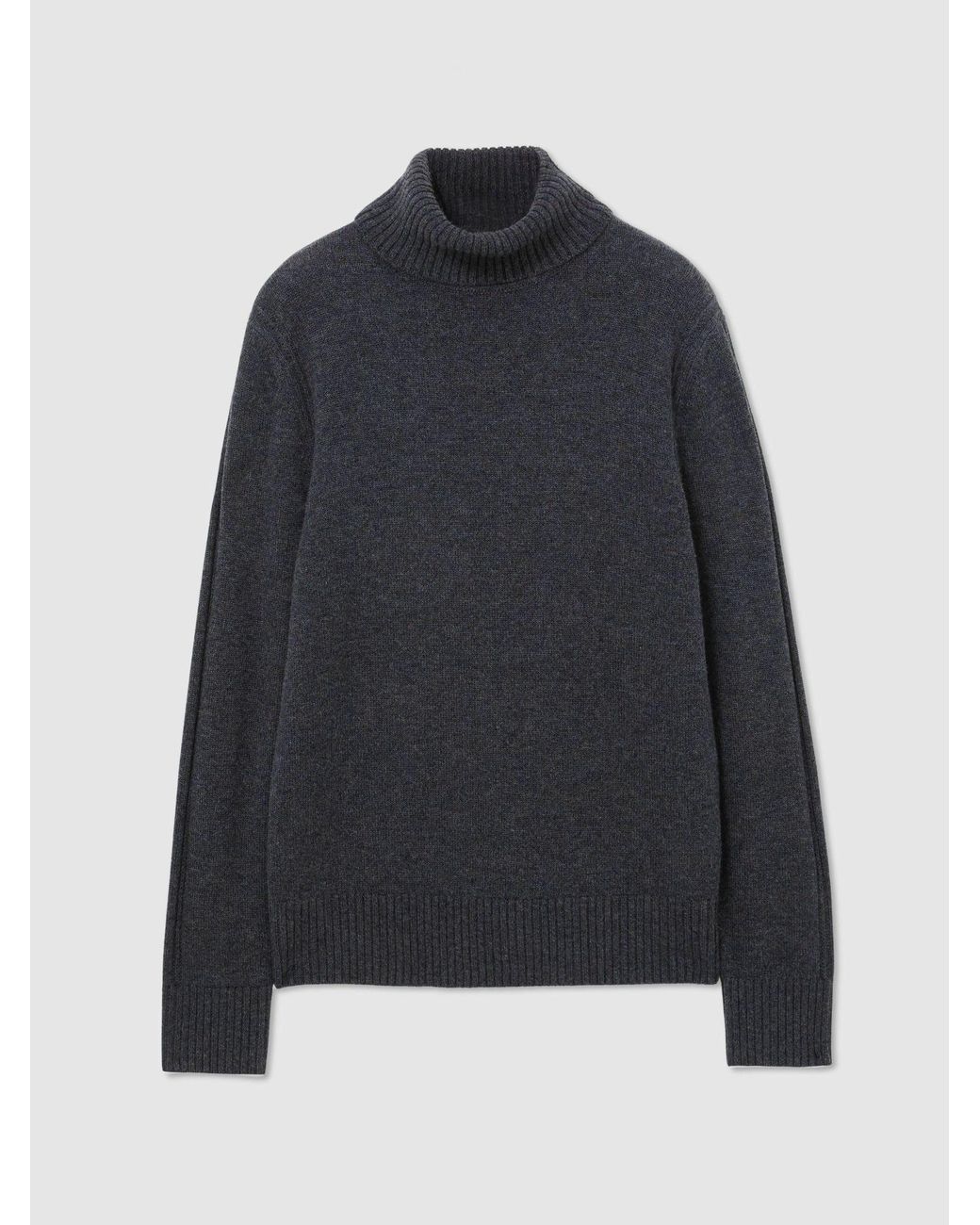 Reiss Blue Osbourne - Charcoal Grey Jumper, M for men