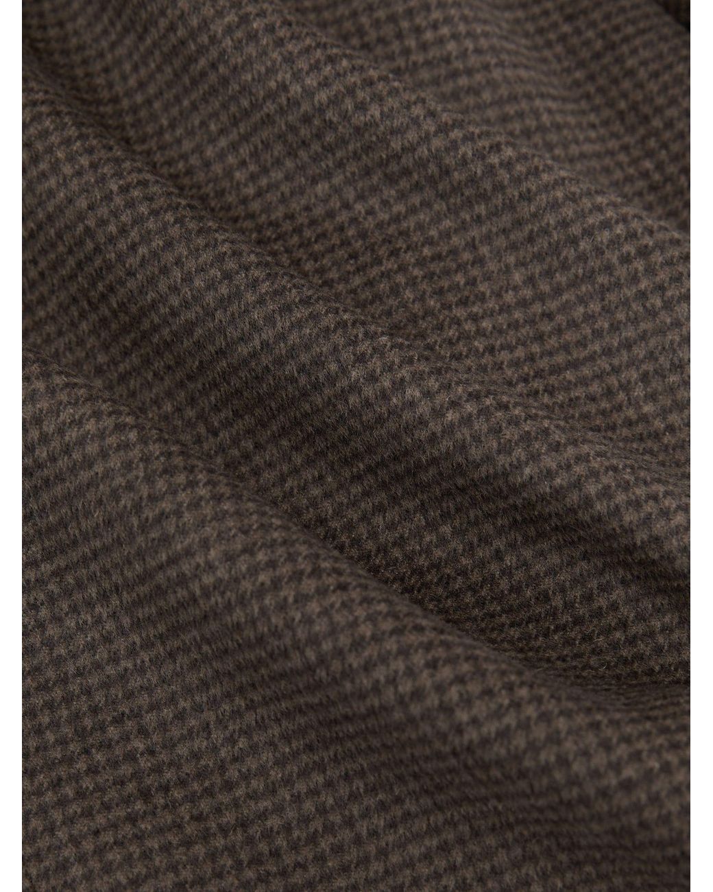 Reiss Gray Check Single-Breasted Blazer With Gilet Insert Tailored-Fit for men