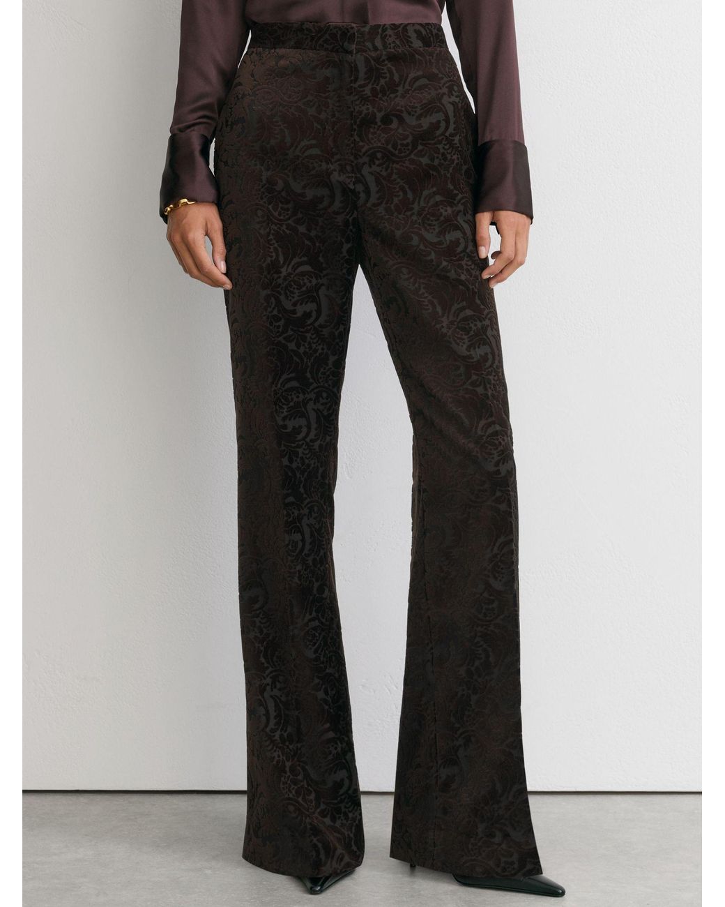 Reiss Black Suit Trousers