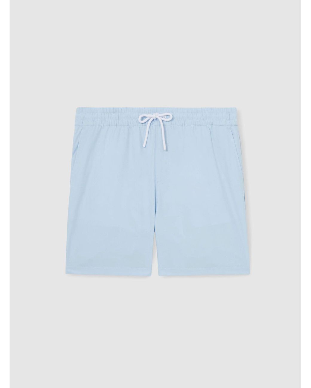 Reiss Blue Drawstring Swim Shorts for men