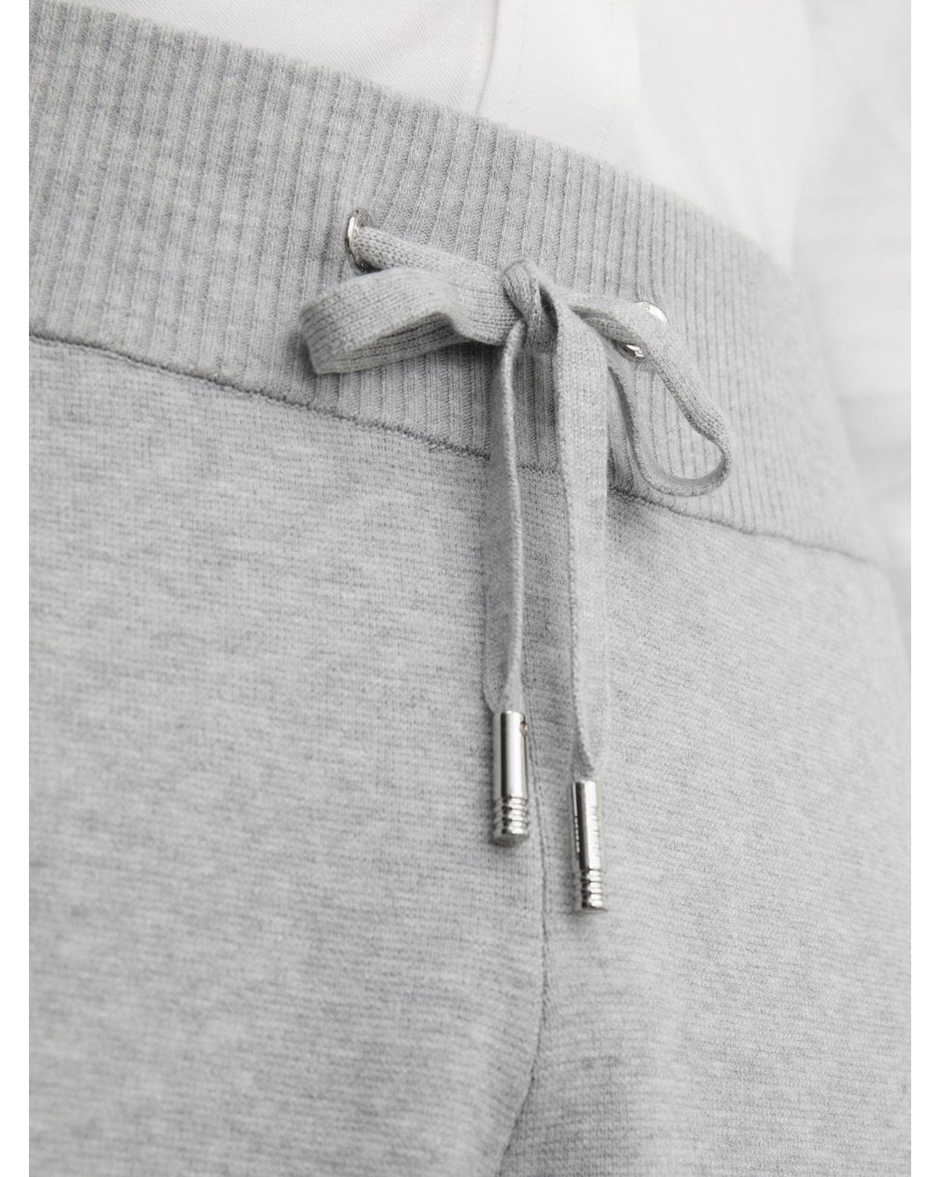 Reiss White R-Flex Knitted Relaxed-Fit Joggers for men