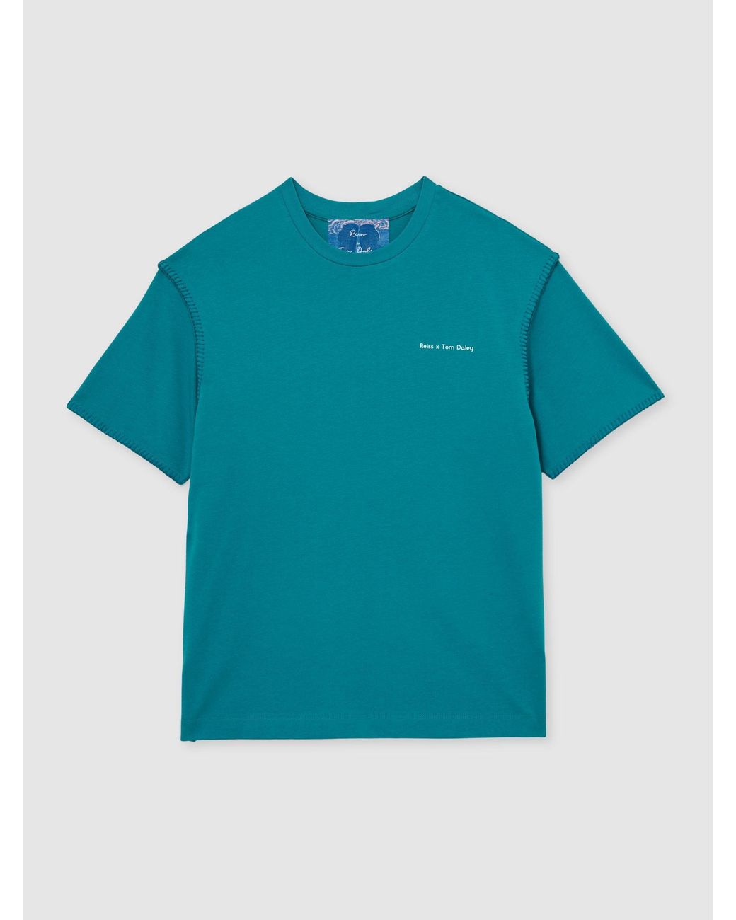 Reiss Blue Reiss Men's Teal Green for men