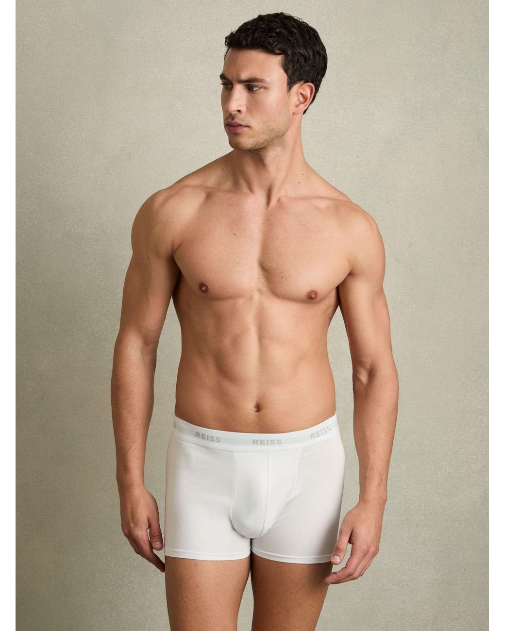 Reiss White Heller - Multi Stretch-cotton Logo-waistband Boxers 3 Pack, S for men
