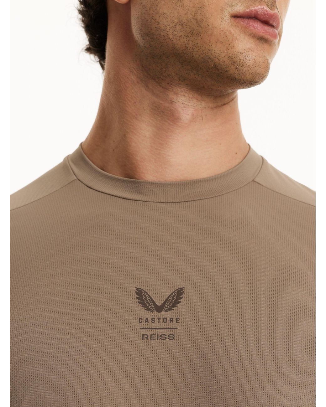 Reiss Brown Performance Shirt for men