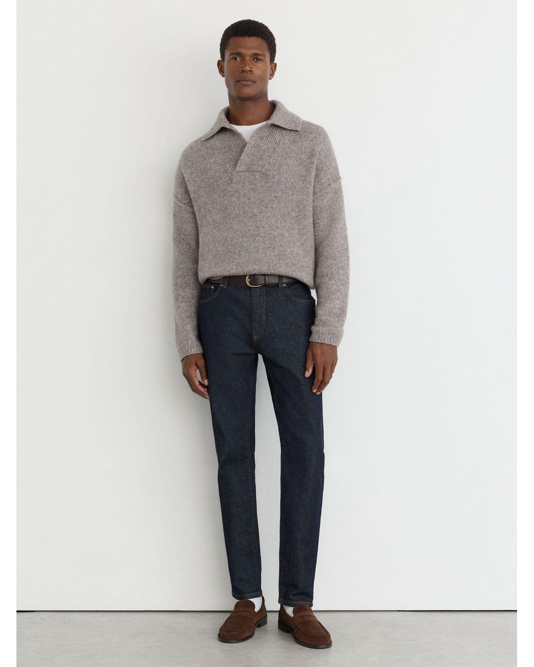 Reiss Gray Picton - Raw Indigo Slim-fit Jeans, 29w X 29l (uk 29 S) for men