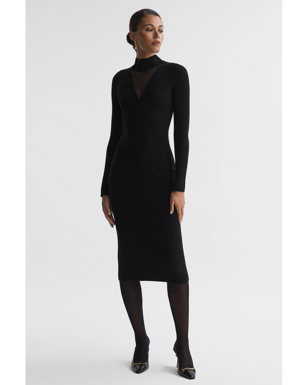 Panel bodycon dress cheap