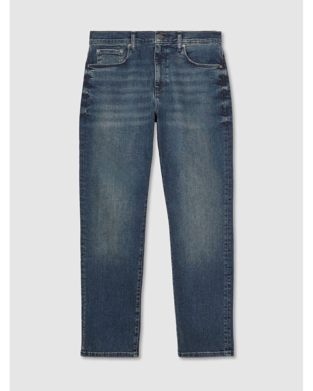 Reiss White Comfort-Stretch Jeans for men
