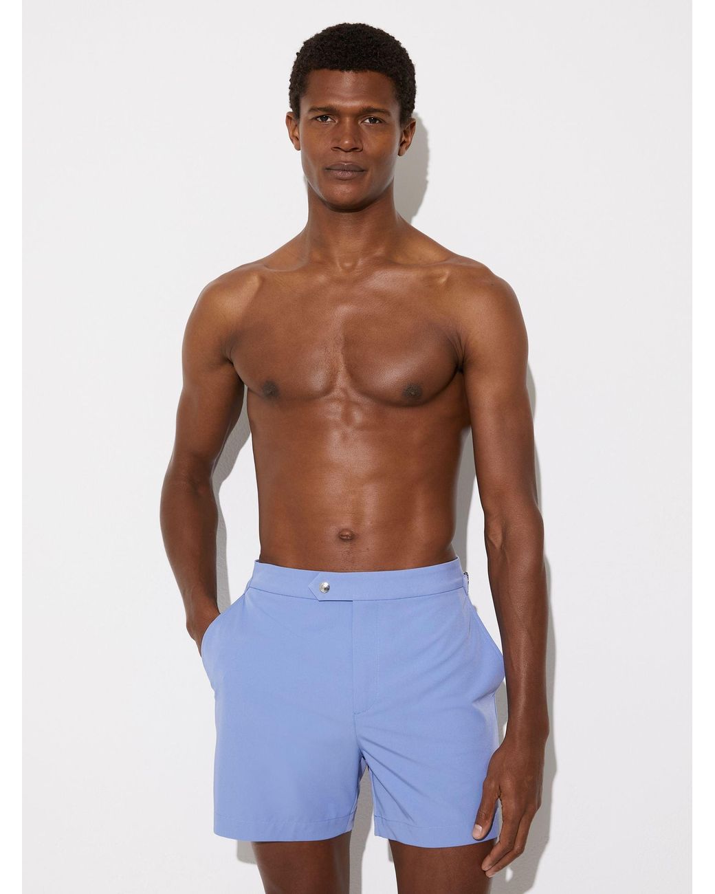Reiss Blue Swim Shorts for men