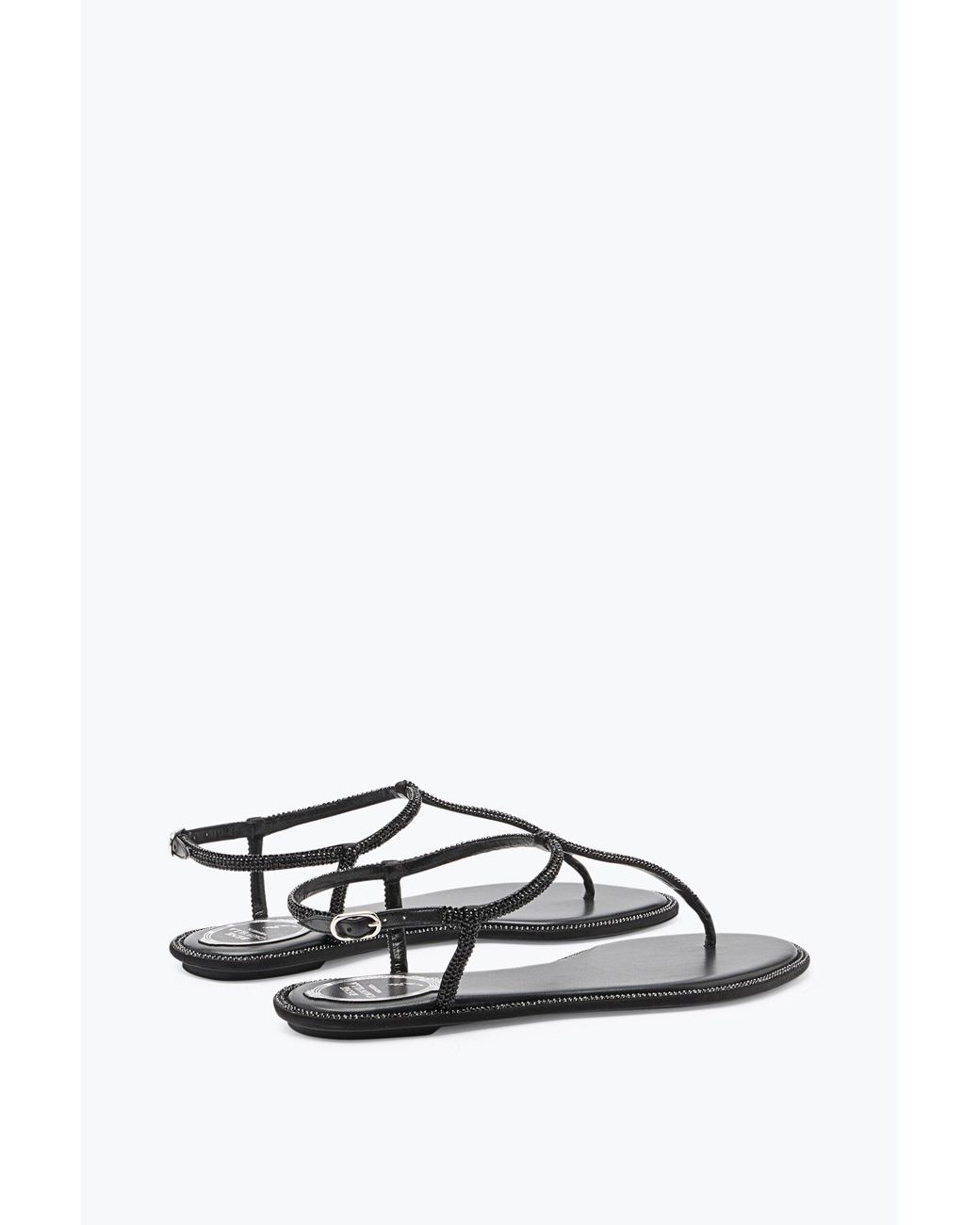 Rene Caovilla Multicolor Diana Crystal Sandal 10