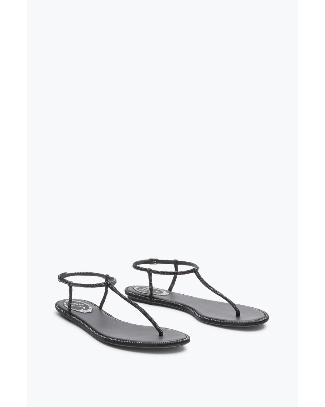 Rene Caovilla Multicolor Diana Flat Sandal 10