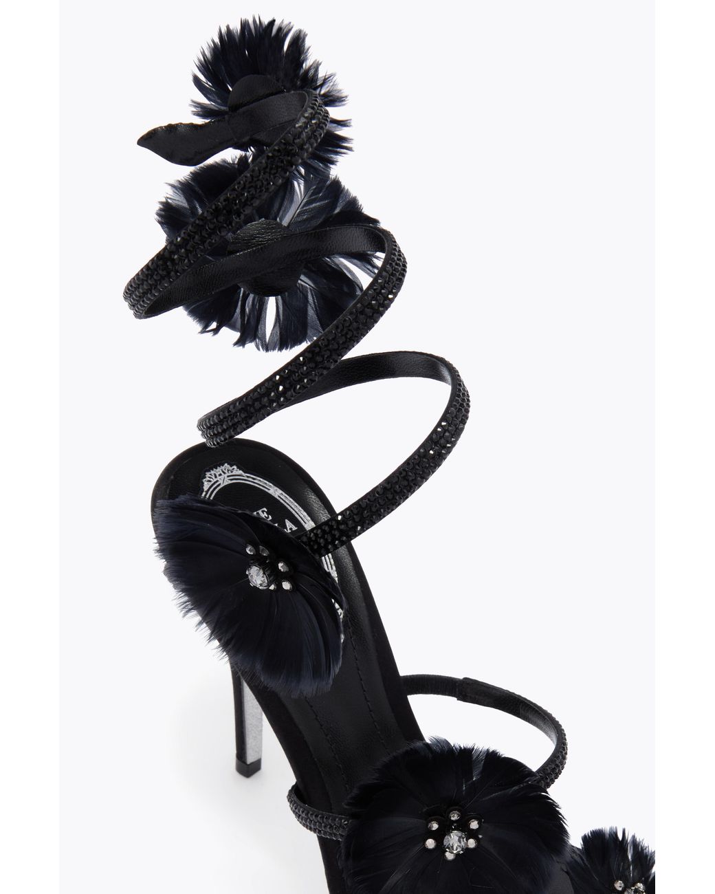 Rene Caovilla White Jolene Sandal 100