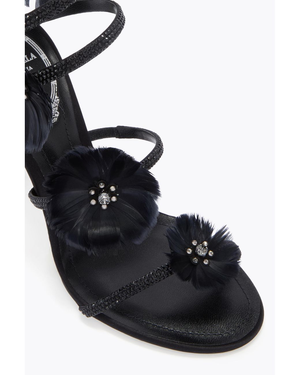 Rene Caovilla White Jolene Sandal 100