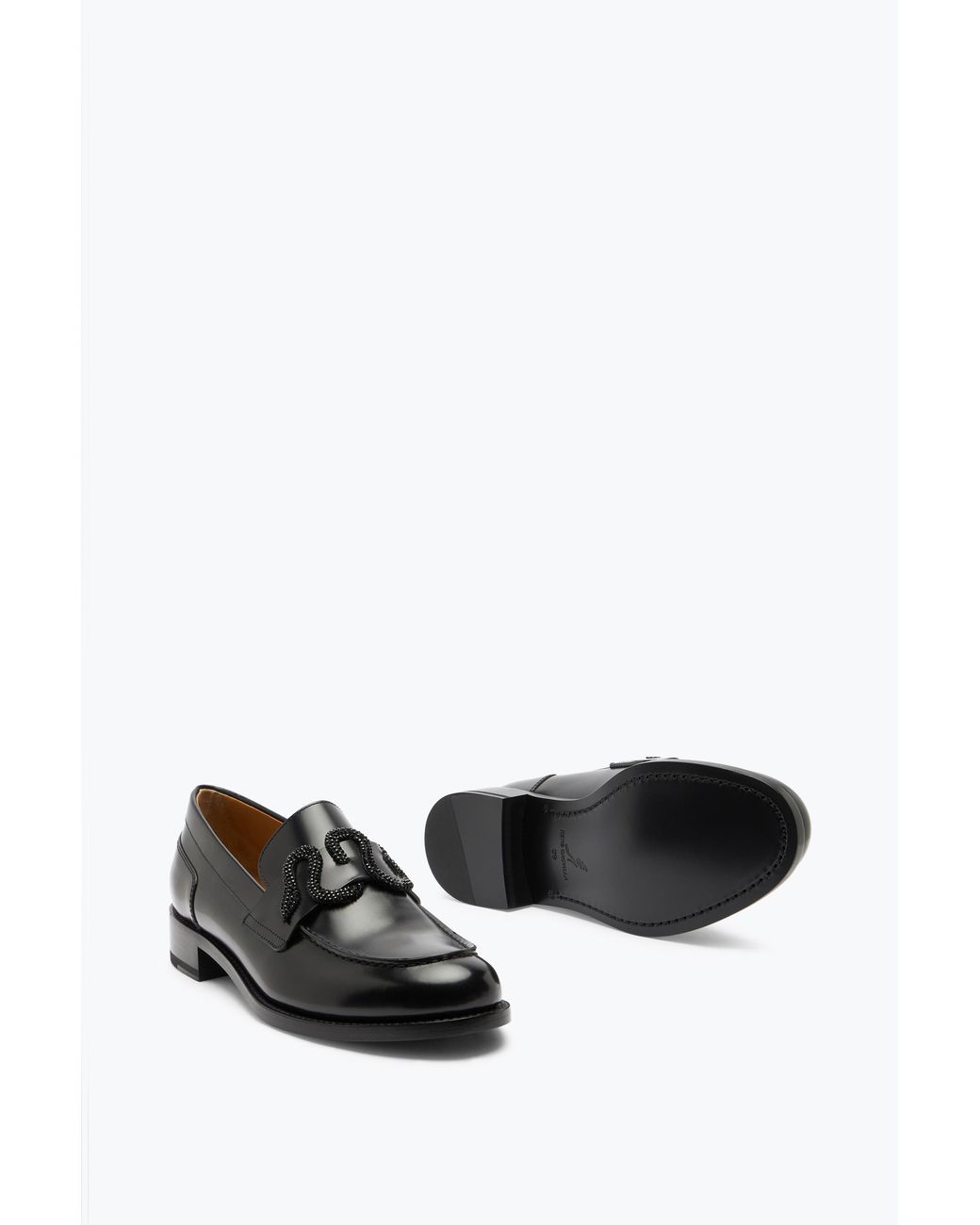 Rene Caovilla Black Morgana Loafer 20