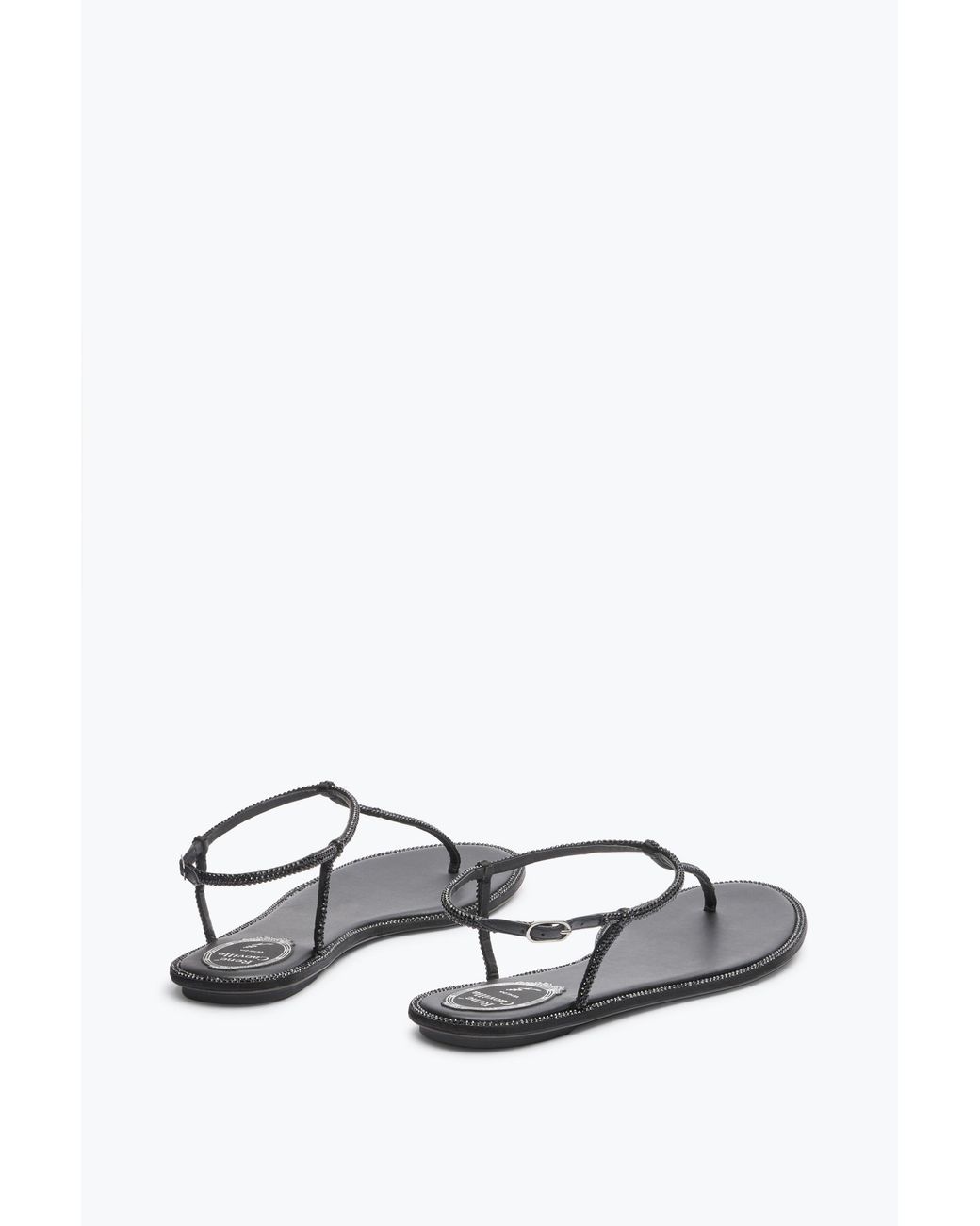 Rene Caovilla Multicolor Diana Flat Sandal 10