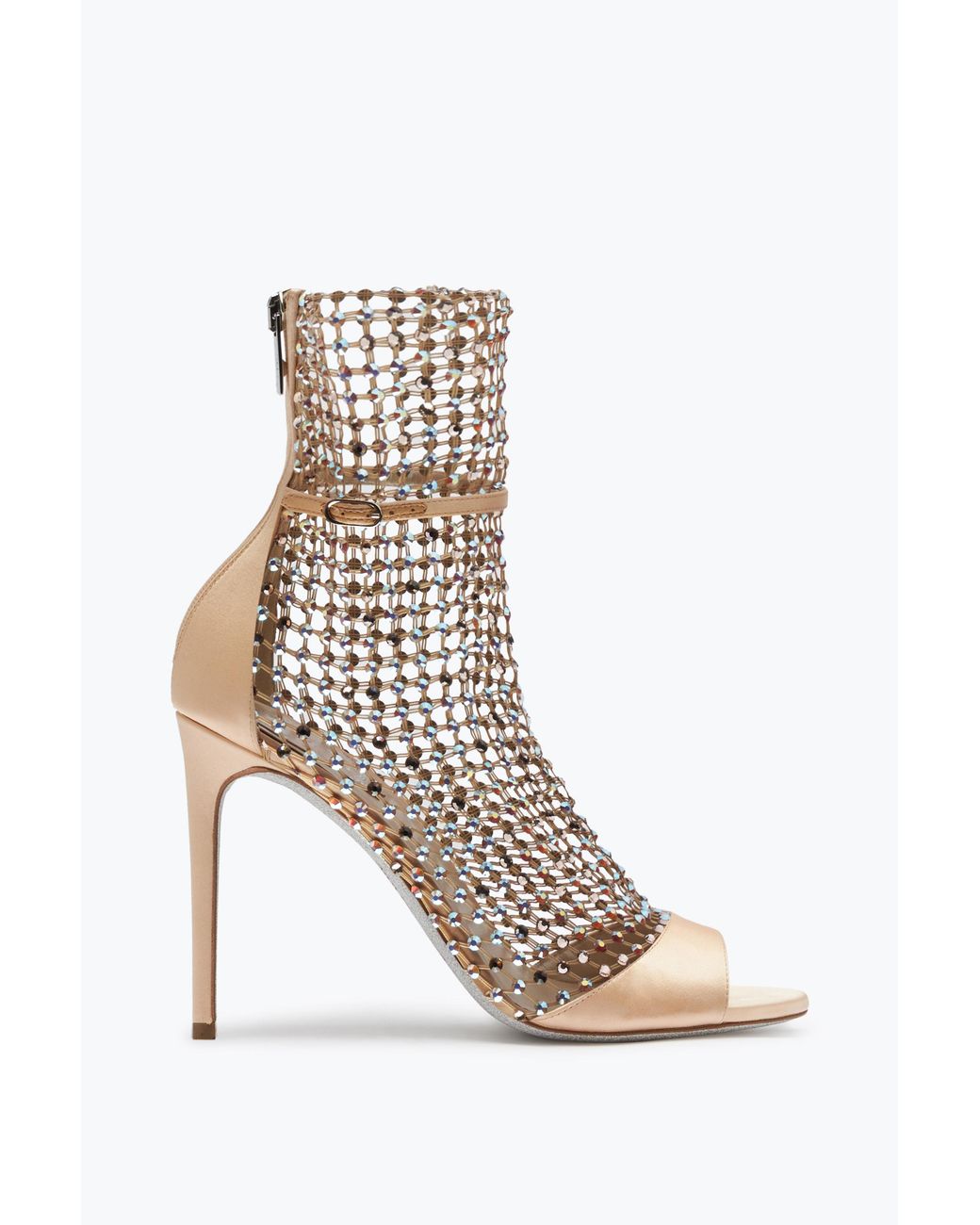Rene Caovilla White Galaxia Ivory Sandal 105