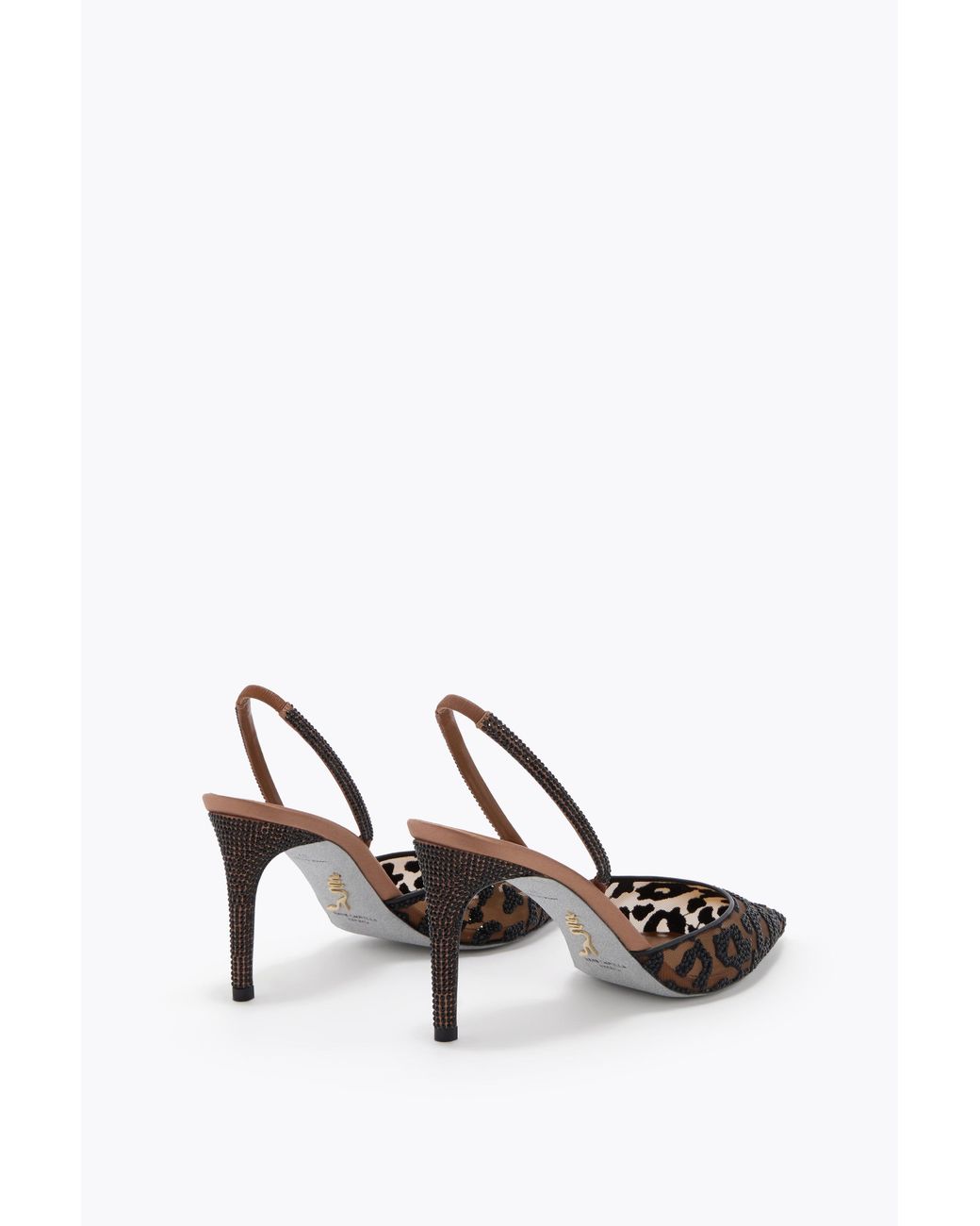Rene Caovilla White Allura Slingback 80