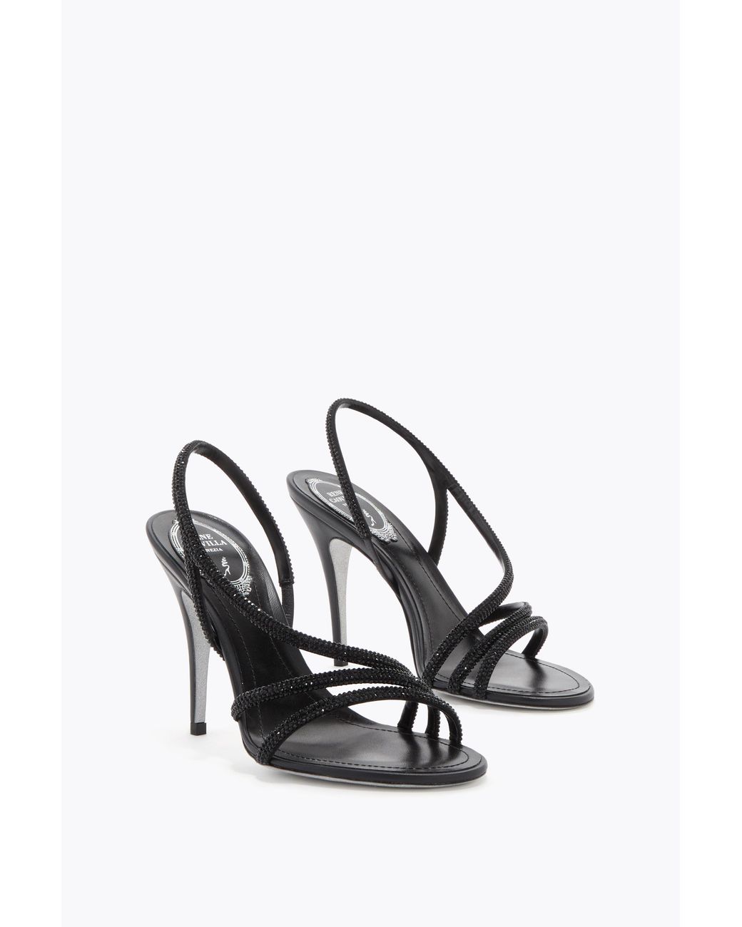 Rene Caovilla White Erin Sandal 100