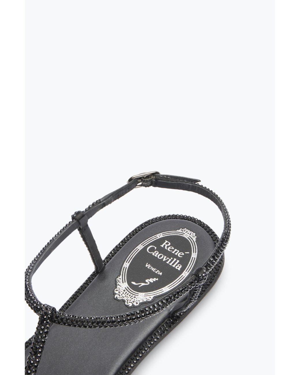 Rene Caovilla Multicolor Diana Flat Sandal 10